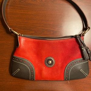 Suede Dooney and Bourke Purse / Saddle Bag